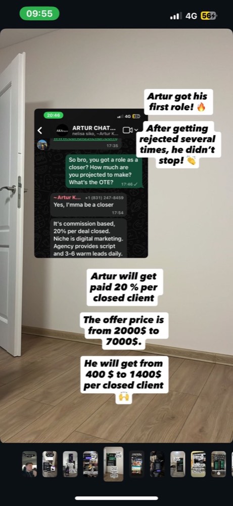 Kliento rezultatas